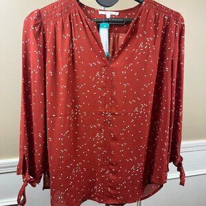 NWT Stitch Fix Monday Fun Amiyah Tie Sleeve Blouse - XL